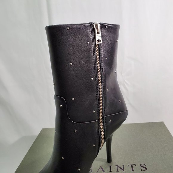 ALLSAINTS Jenna Studded Boots - Picture 8 of 10